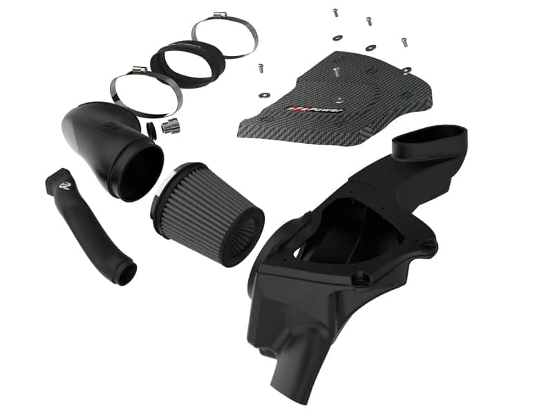 aFe — aFe POWER Magnum FORCE Stage-2Si Pro Dry S Intake System 08-13 BMW M3 (E90/E92/E93) S65 V8-4.0L
Magnum FORCE Intake - view 5