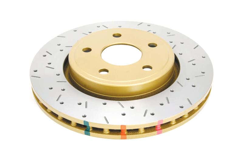 DBA — DBA 06-10 Jeep Commander Front 4000 Series Drilled & Slotted Rotor
XS 4000 Series
Brake Rotor - view 1