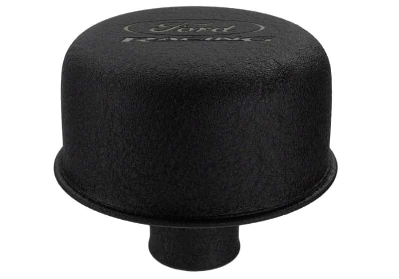 Ford Racing — Ford Racing Black Breather Cap W/ Ford Racing Logo - view 4