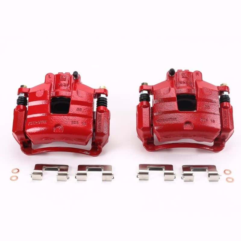 PowerStop — Power Stop 2017 Buick LaCrosse Front Red Calipers w/Brackets - Pair
Caliper Set - view 1