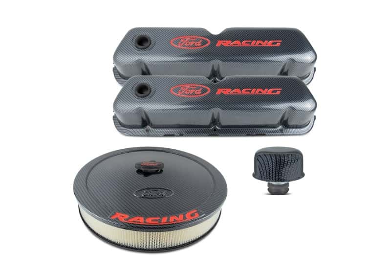 Ford Racing — Ford Racing Complete Dress Up Kit - Carbon Fiber Style Finish
Engine Dress-Up Kit - view 6