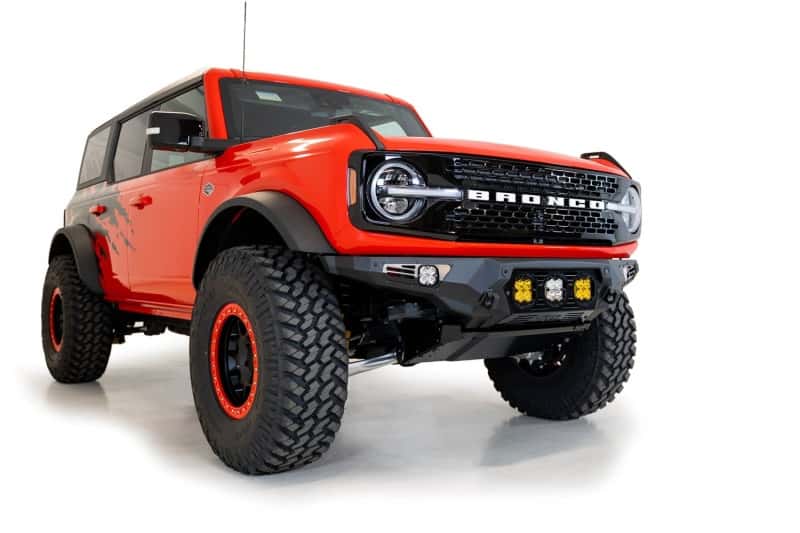 Addictive Desert Designs — Addictive Desert Designs 21-22 Ford Bronco Bomber Front Bumper (w/ 3 Baja Designs LP4 Mounts)
Bumper- Front
Bumpers - view 8