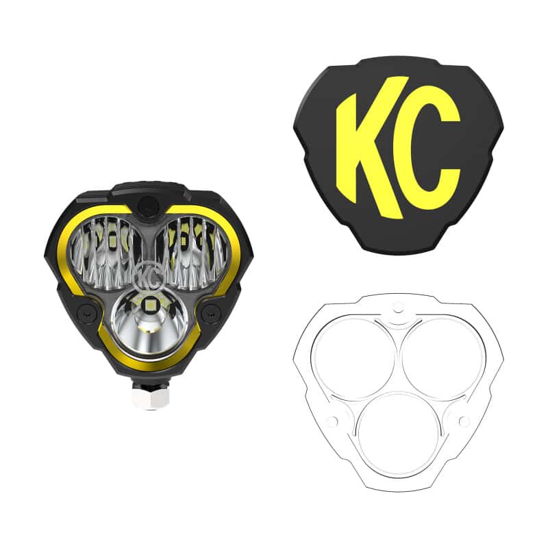 KC HiLiTES — KC HiLiTES FLEX ERA 3 LED Light - Single Light Master Kit - view 1