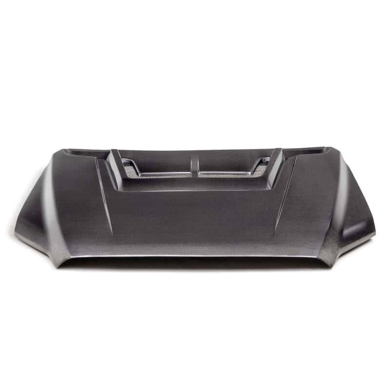 Seibon — Seibon 22-24 Toyota Tundra / 23-24 Toyota Sequoia RR-Style Carbon Fiber Hood - view 4