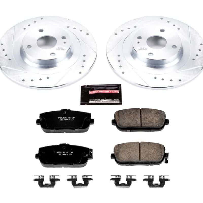 PowerStop — Power Stop 17-19 Fiat 124 Spider Rear Z23 Evolution Sport Brake Kit - view 1