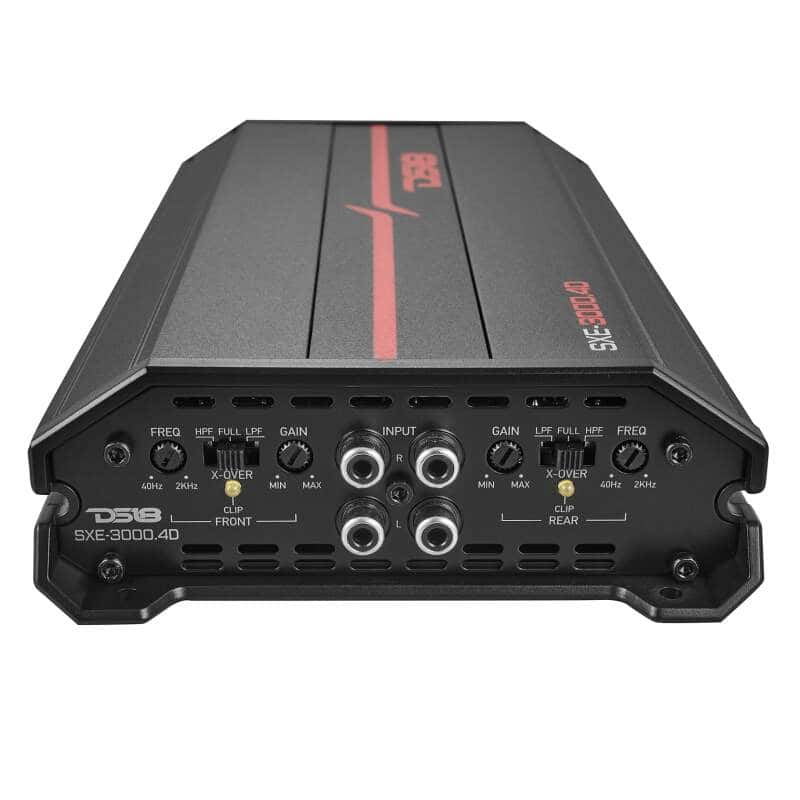 DS18 — DS18 4-Channel SXE Amplifier Class D 2x 500/4ohm Bridge 4 x 320/2ohm 4 x 200/4ohm Watts RMS- Black - view 2