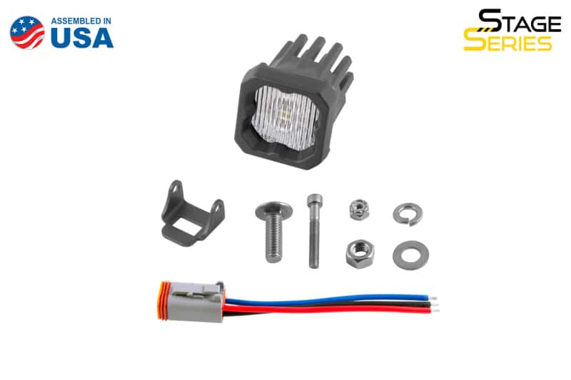 Diode Dynamics — Diode Dynamics Stage Series C1 LED Pod - White SAE Fog Standard ABL Each - view 4