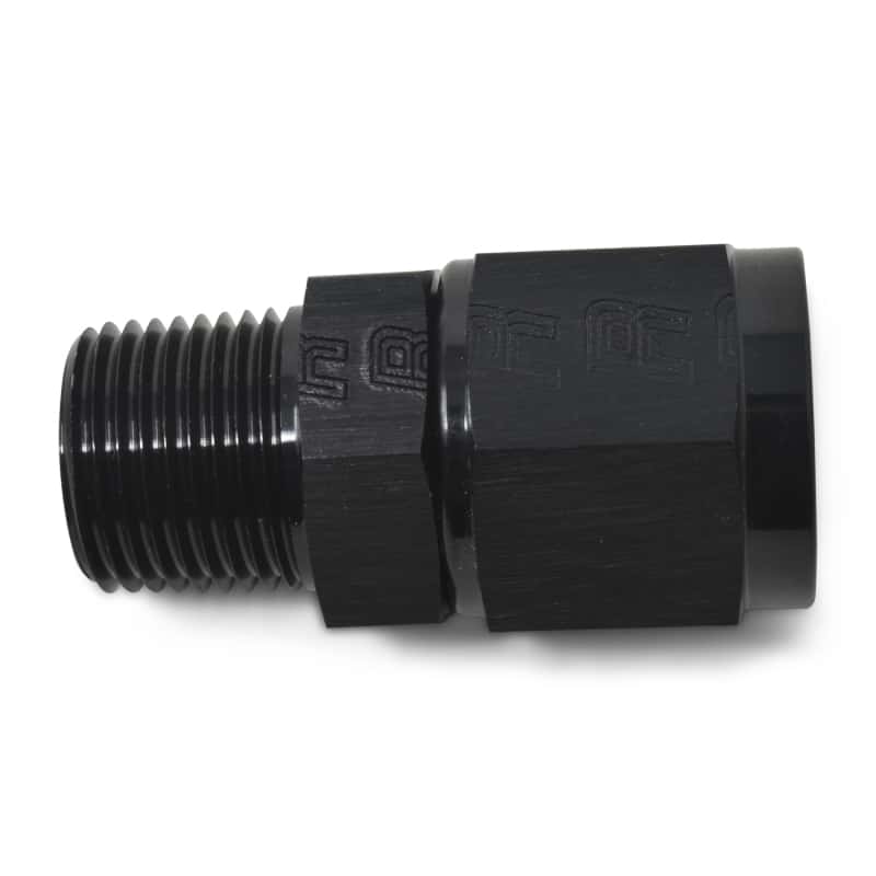 Russell — Russell Performance Straight AN Female to Male NPT (Black)
Adapter Fitting - view 4