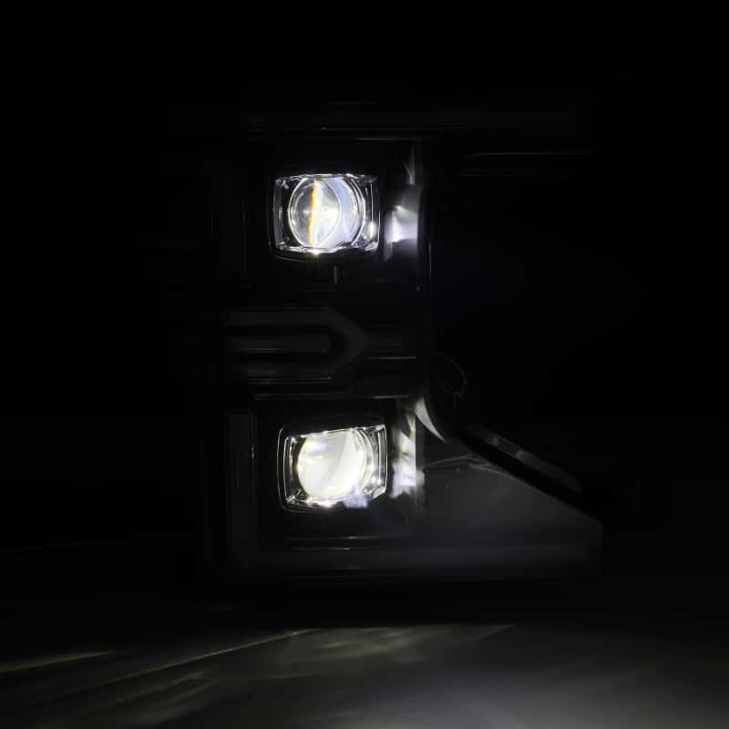 AlphaRex — AlphaRex 20-22 Ford F-250/350/450/550 SD LUXX-Series LED Proj Headlights Bk w/Acv Light SS & SBDRL
Projector Headlights - view 5