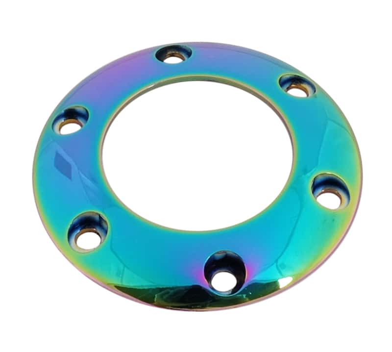 NRG — NRG Steering Wheel Horn Button Ring - Neochrome - view 4