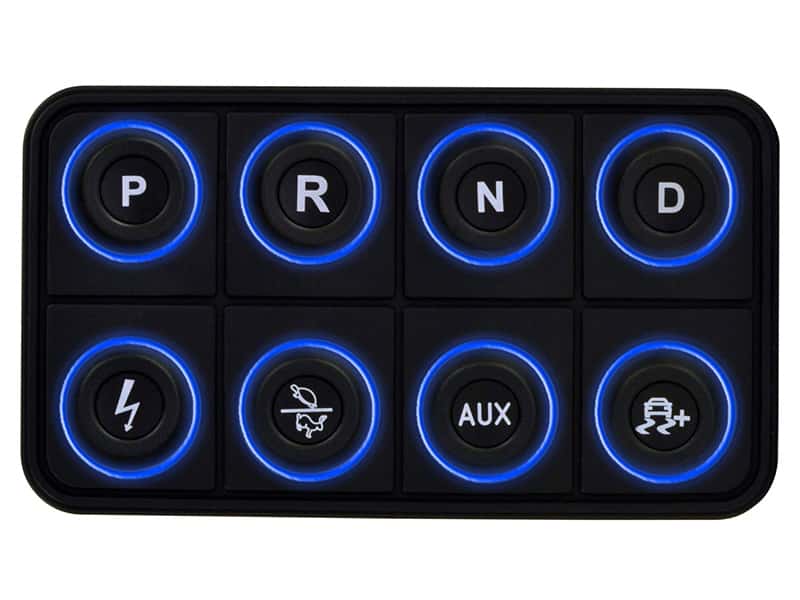 AEM — AEM EV 8 Button Keypad CAN Based Programmable Backlighting - view 5
