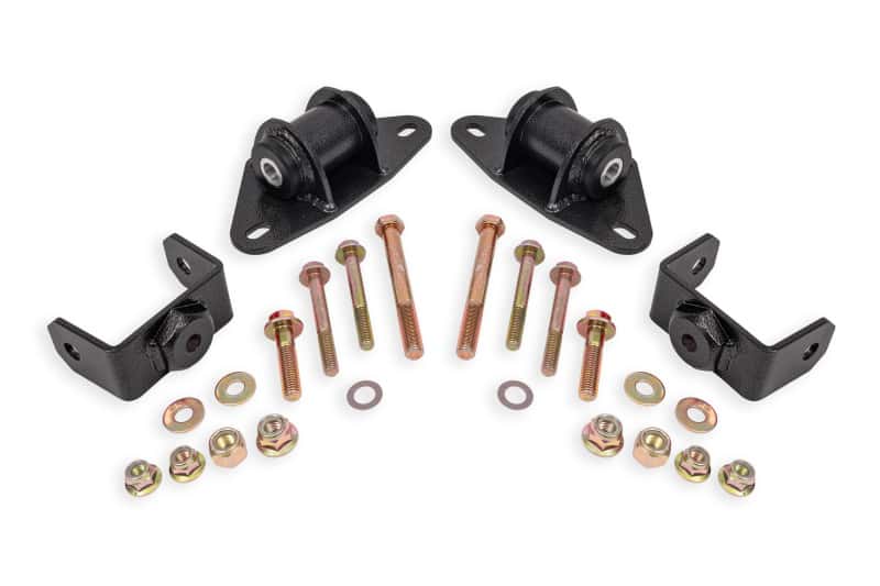 BMR Suspension — BMR 14-19 Chevrolet Corvette Motor Mount Kit - Black Hammertone
Motor Mount Kit - view 1