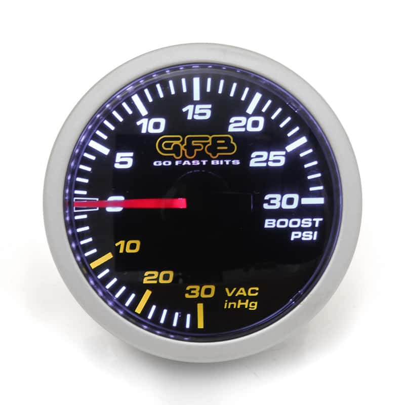 Go Fast Bits — GFB 52mm Boost Gauge 30psi
Boost Gauge - view 1