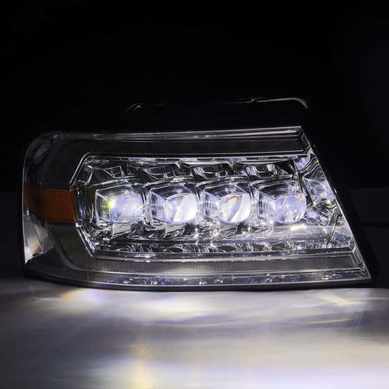 AlphaRex — AlphaRex 04-08 Ford F150 / 06-08 Lincoln Mark LT NOVA LED Proj Headlights Chrome w/Activ Light/Seq
Projector Headlights - view 6