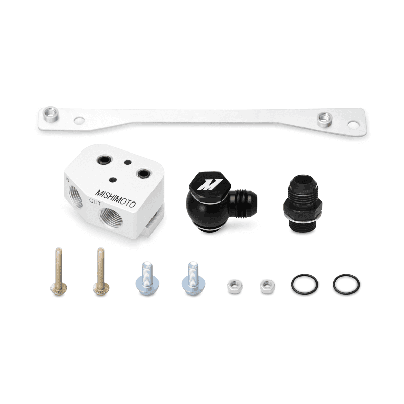 Mishimoto — Mishimoto 04-06 Pontiac GTO LS1/LS2 Front-Sump Oil Cooler Adapter
Oil Cooler Adapter - view 2