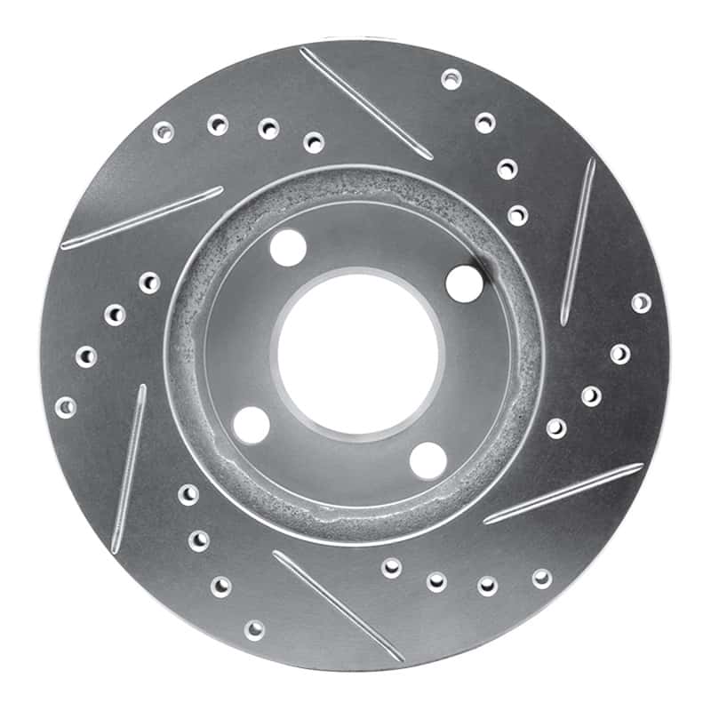 R1 Concepts — R1 78-92 Audi 80 Front Left Drilled & Slotted Silver Brake Rotor
R1 Brake Rotor Drill - view 5