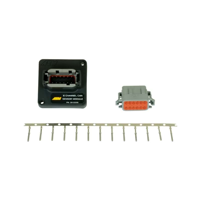 AEM — AEM 6 Channel CAN Sensor Module
6 Channel CAN Module
6 ChannelCAN Module - view 3
