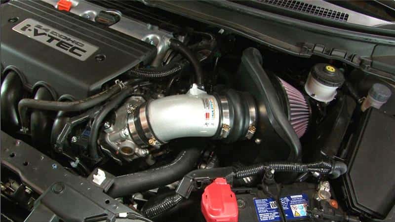K&N Engineering — K&N 12 Honda Civic Si 2.4L L4 Silver Typhoon Intake
Performance Air Inta
Air Intake System - view 2