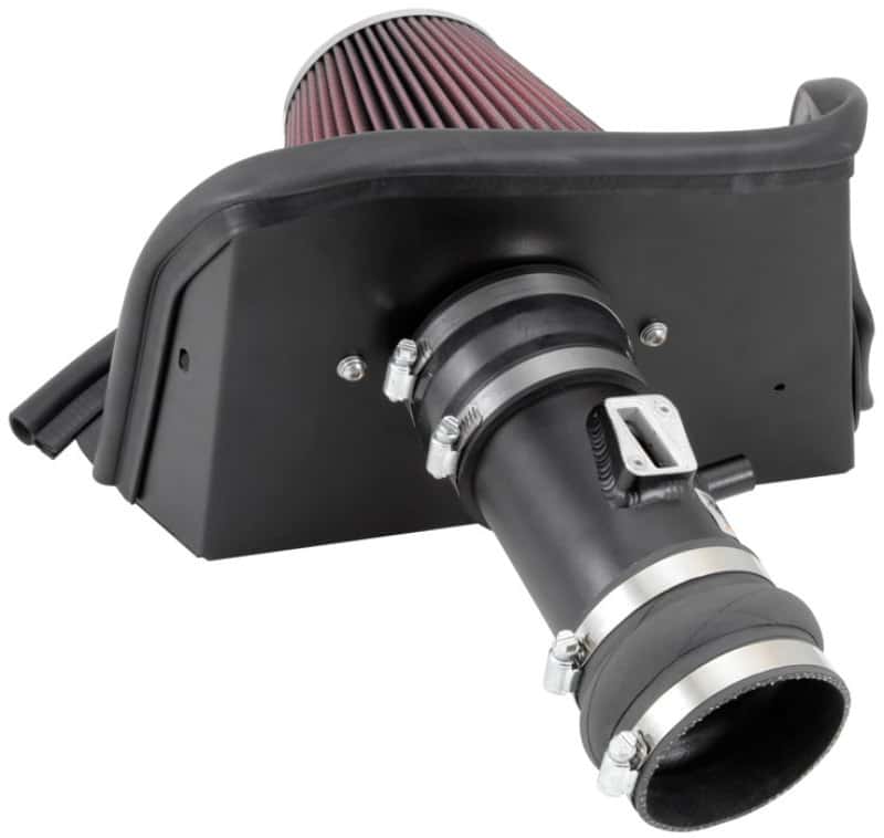 K&N Engineering — K&N 69 Series Typhoon Performance Intake Kit 13-14 Nissan Altima/Pathfinder 3.5L V6
Performance Air Inta
Air Intake System - view 5