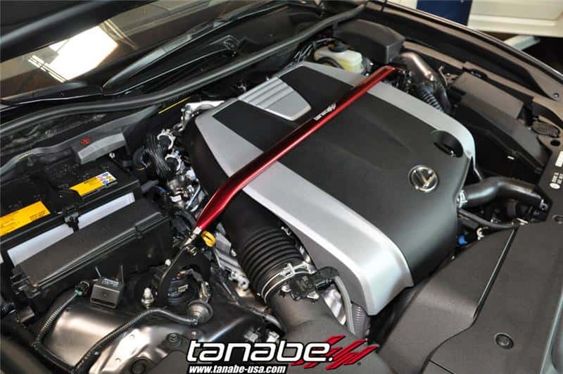 Tanabe — Tanabe Sustec Front Strut Tower Bar 2013 Lexus GS350 Base/F-Sport RWD/AWD - view 2