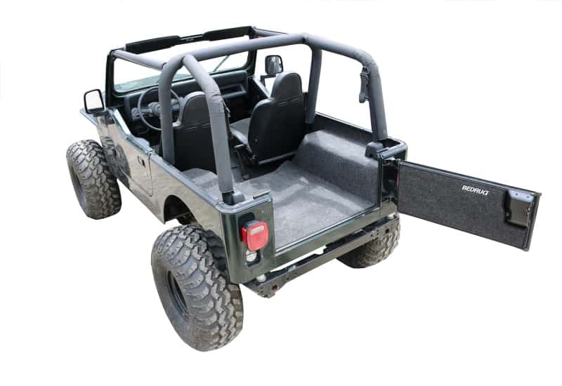 BedRug — BedRug 81-86 Jeep CJ-7 Rear Kit w/o Gussets 4pc Cargo Kit (Incl Tailgate & Cargo Liner)
JBR 81-86CJ CRGO W/O - view 3