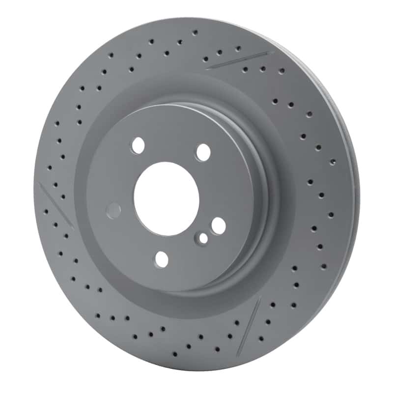 DFC — DFC 05-11 Mercedes-Benz SLK55 AMG Rear Drilled GeoSPEC Coated Rotor and Slotted
DFC Brake Rotor - view 2