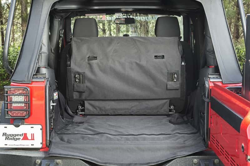 Rugged Ridge — Rugged Ridge C3 Cargo Cover W/O Subwoofer 07-18 Jeep Wrangler JK 2 Door
Cargo Area Liner
OFFROAD_INTERIOR - view 3