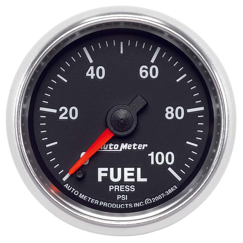 Innovate Motorsports — Innovate MTX Analog Fuel Pressure 0-100psi Gauge Kit - Black Dial
MTX-AL FUELP 100PSI - view 2