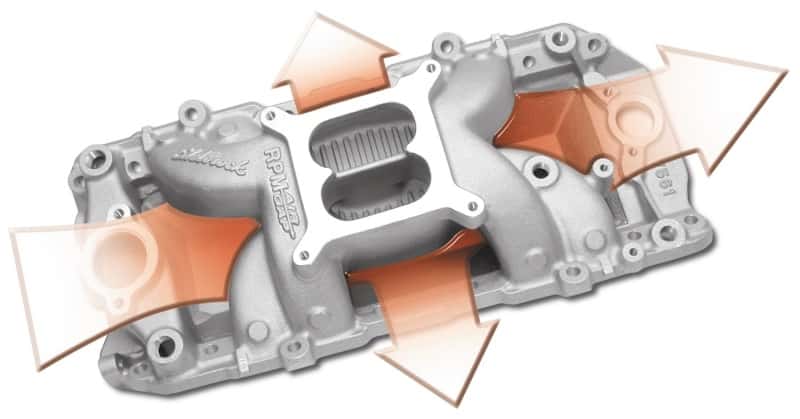 Edelbrock — Edelbrock B/B Chevy O-Port RPM Air-Gap Manifold
MANIFOLD - view 3