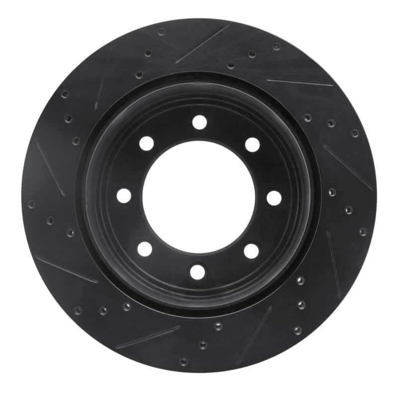 R1 Concepts — R1 11-22 Ford F-350 Super Duty 4WD Rear Right Drilled & Slotted Black Brake Rotor
R1 Brake Rotor Drill - view 5