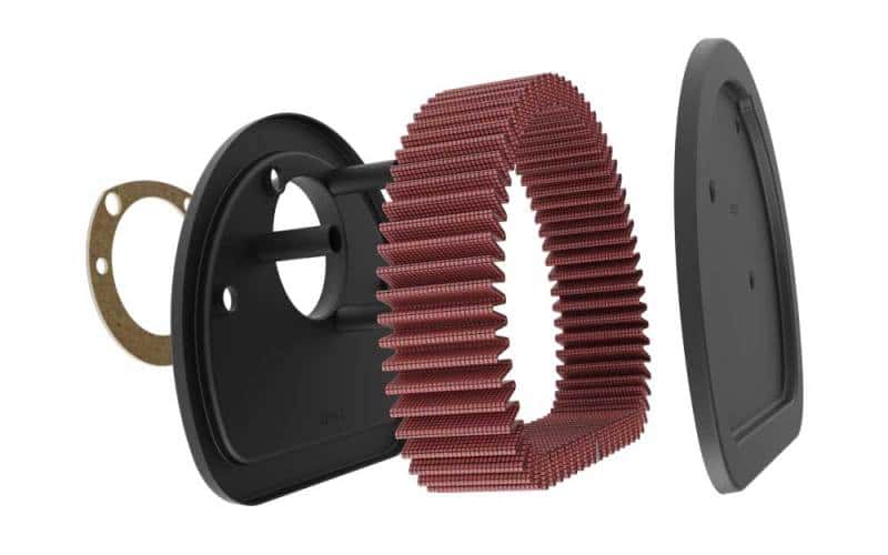 K&N Engineering — K&N Replacement Air Filter 1.625in H for Harley-Davidson
Air Filter - view 7