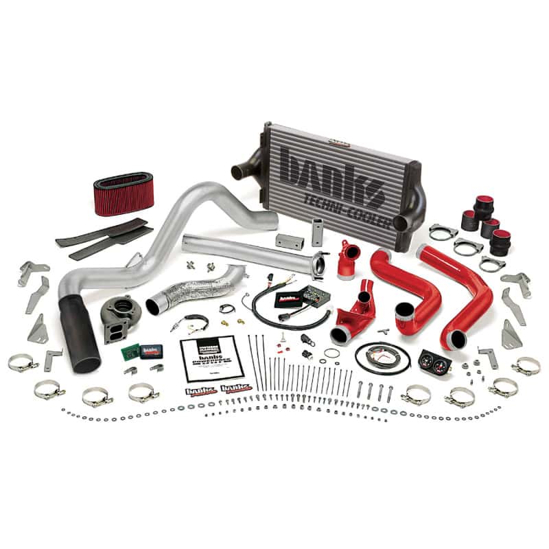 Banks Power — Banks Power 94-95.5 Ford 7.3L Auto PowerPack System - SS Single Exhaust w/ Black Tip
Performance System - view 3