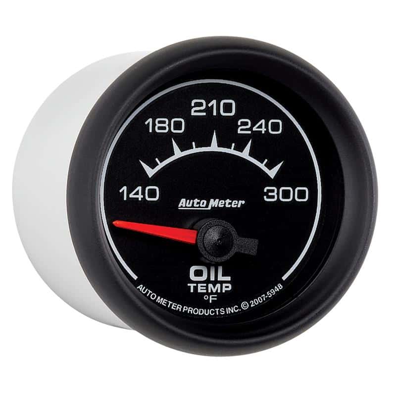 AutoMeter — AutoMeter Gauge Oil Temp 2-1/16in. 140-300 Deg. F Electric Es
GA 2" OILT 300F E ES - view 4