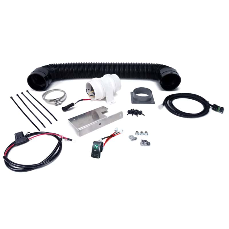 DEI — DEI 15-24 Honda Pioneer 1000-3/1000-5/1000-6 (Non CA Models) Auxiliary Fan Kit w/Manual Control
EngineCoolingFanAssy - view 1