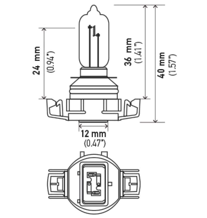 Hella — Hella H16/9009 12V 35W Xenon White XB Bulb (Pair)
H16 Halogen Bulb - view 23