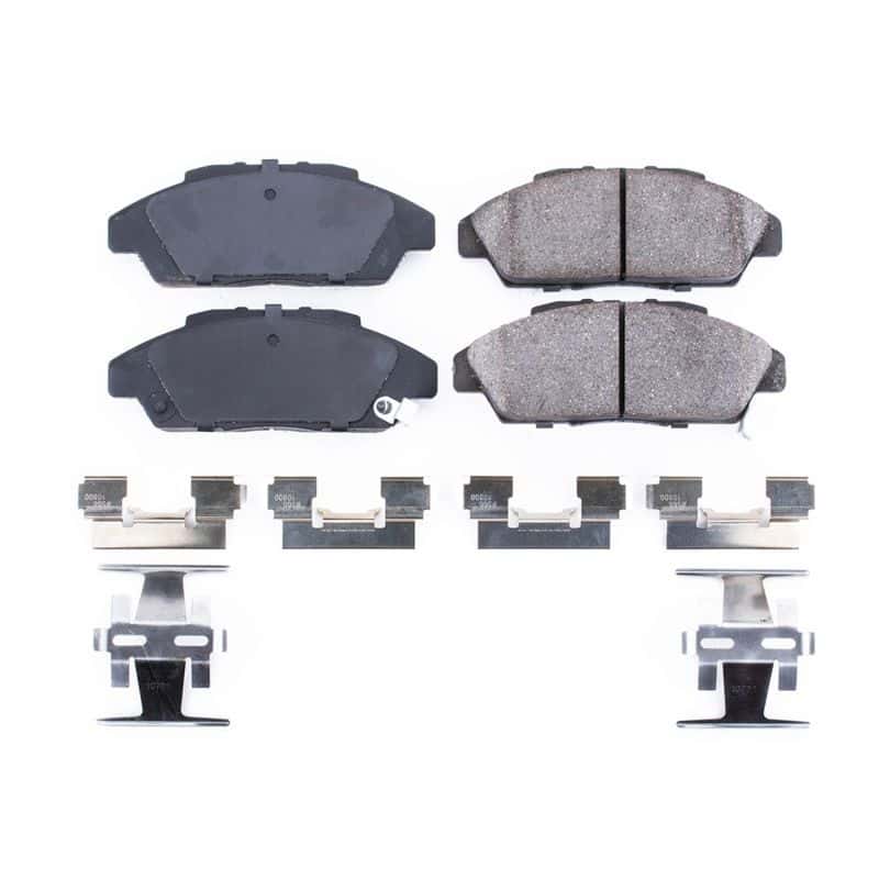 PowerStop — Power Stop 90-93 Honda Accord Front Z17 Evolution Ceramic Brake Pads w/Hardware
Z17 Brake Pads - view 1