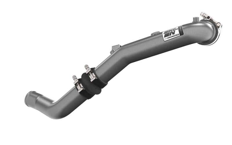 K&N Engineering — K&N 22-24 Honda Civic 1.5L L4 Aluminum Charge Pipe Kit - Gunmetal Gray - view 3