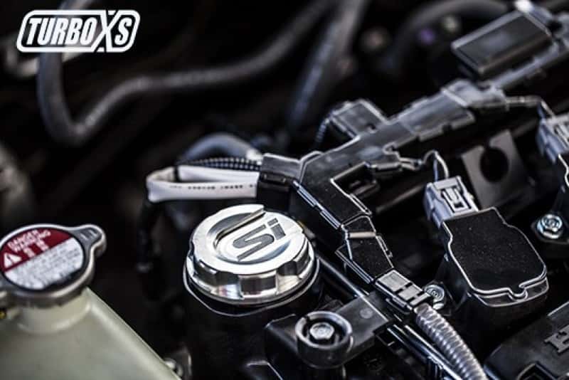 Turbo XS — Turbo XS 2016+ Honda Civic Grey Oil Cap
Oil Cap - view 2
