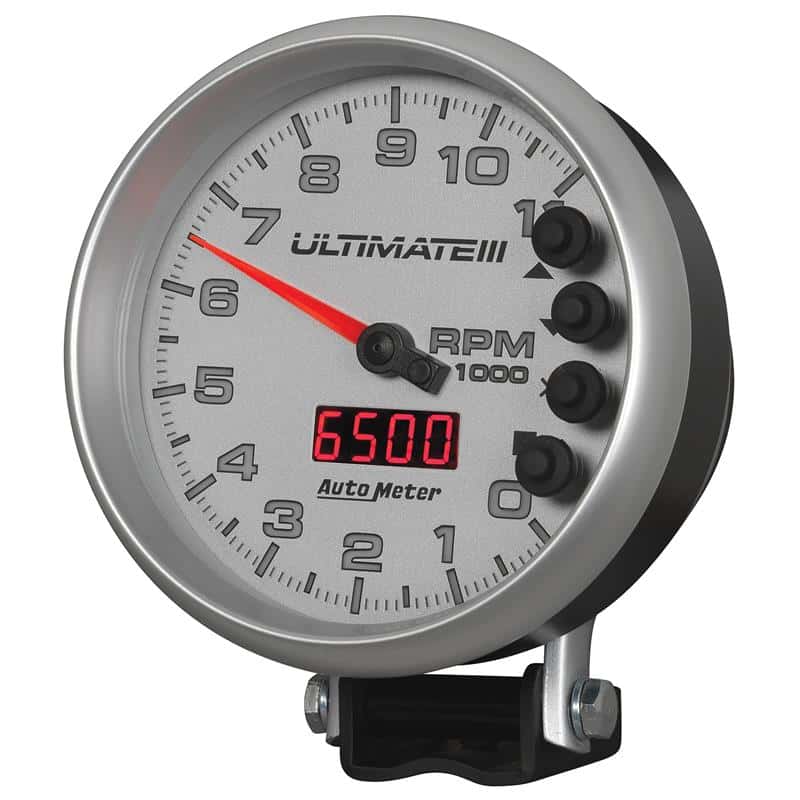 AutoMeter — Autometer 5 inch Ultimate III Playback Tachometer 11000 RPM - Silver
5" ULTIMATE III PLAY - view 3