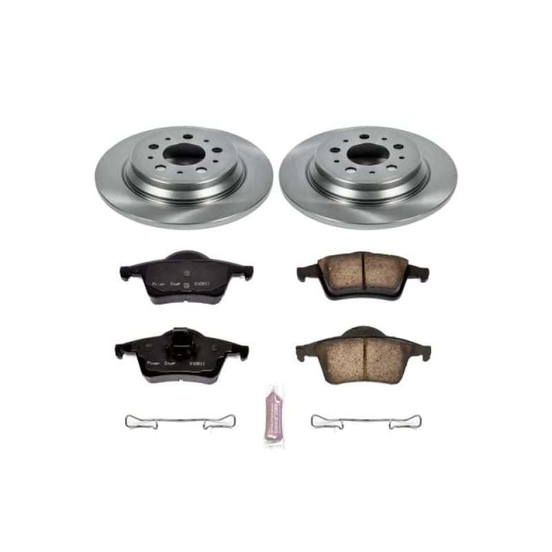 PowerStop — Power Stop 99-00 Volvo S70 Rear Autospecialty Brake Kit - view 1
