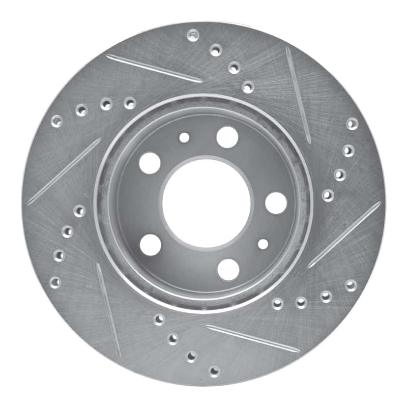 R1 Concepts — R1 1976-1993 Volvo 265 Front Left Drilled & Slotted Silver Brake Rotor
R1 Brake Rotor Drill - view 5