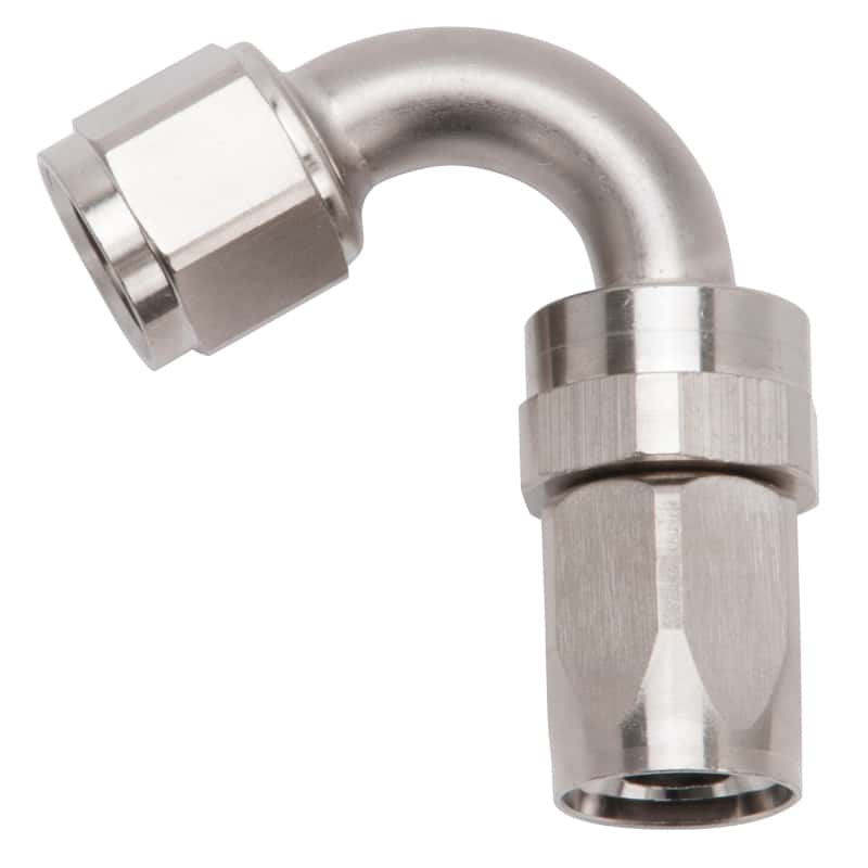 Russell — Russell Performance -16 AN Endura 120 Degree Full Flow Swivel Hose End (With 1-1/2in Radius)
Hose Fitting - view 2