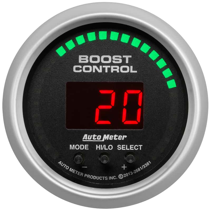 AutoMeter — Autometer Sport-Comp 52mm 30inHG/30psi Digital Boost Controller
2-1/16" BOOST CONTRO - view 1