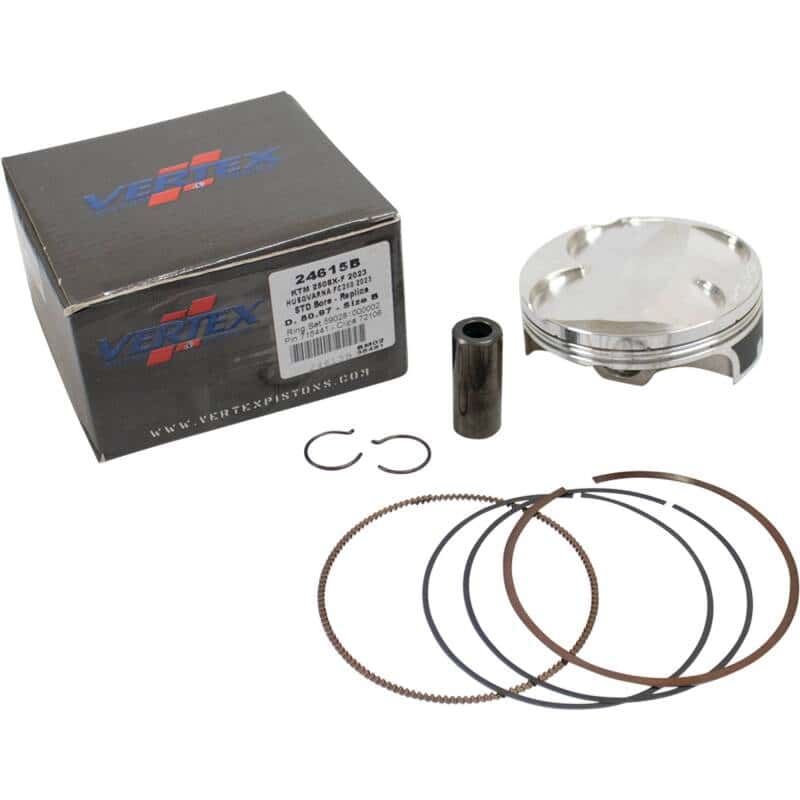 Vertex Pistons — Vertex Piston 2024 KTM 250 EXC-F 250cc Forged Replica Piston Kit - view 2