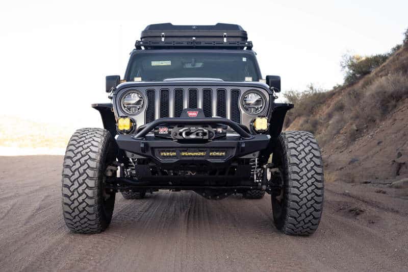 DV8 Offroad — DV8 Offroad 18-23 Wrangler JL/Gladiator JT Spec Series Front Bumper - view 7