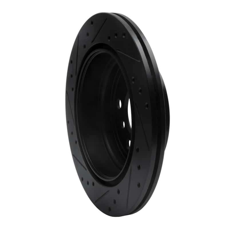 R1 Concepts — R1 06-20 BMW 325XI Rear Right Drilled & Slotted Black Brake Rotor
R1 Brake Rotor Drill - view 4