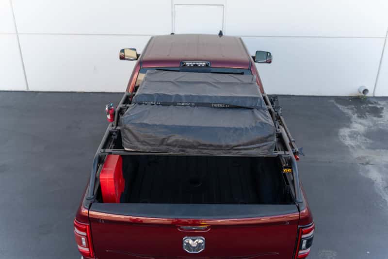 DV8 Offroad — DV8 Offroad 07-23 Toyota Tundra / 09-23 Ford F150 Raptor MTO Series Bed Rack -  2pc Adj. - view 2