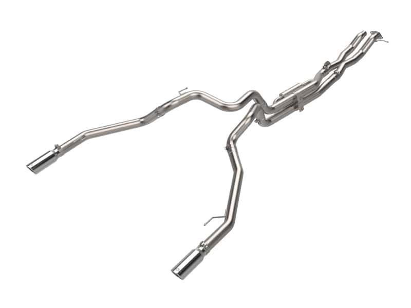 aFe — aFe 24-25 Ford Ranger Raptor Vulcan Series 3in 304 SS Cat-Back Exhaust w/ Polished Tips
Cat-Back Exhaust - view 1