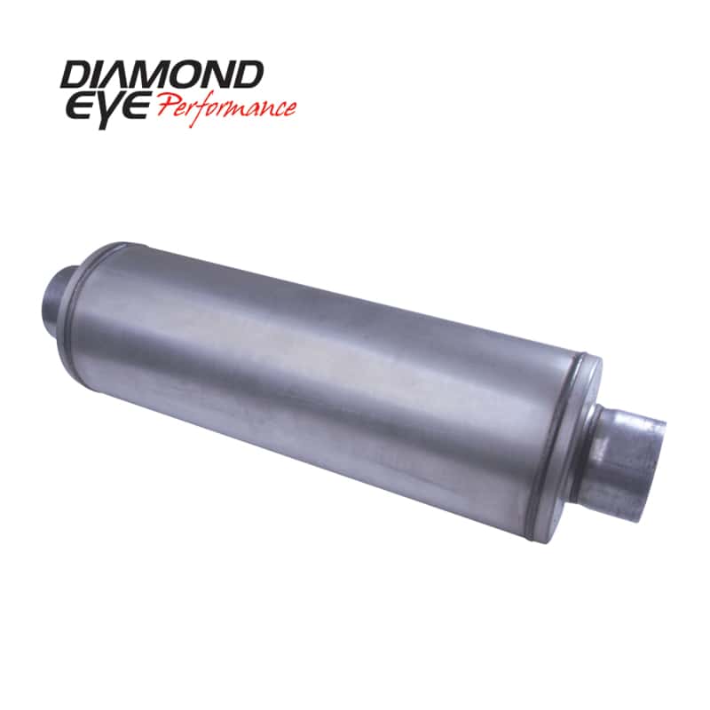 Diamond Eye Performance — Diamond Eye Muffler 5in LOUVERED
MUFFLER; 5in.; S/S: - view 1