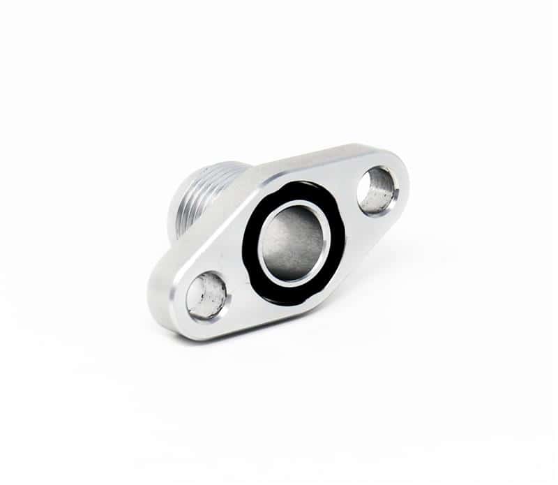Torque Solution — Torque Solution Oil Drain Flange -10AN for Garrett GT/GTX & BW EFR - view 2